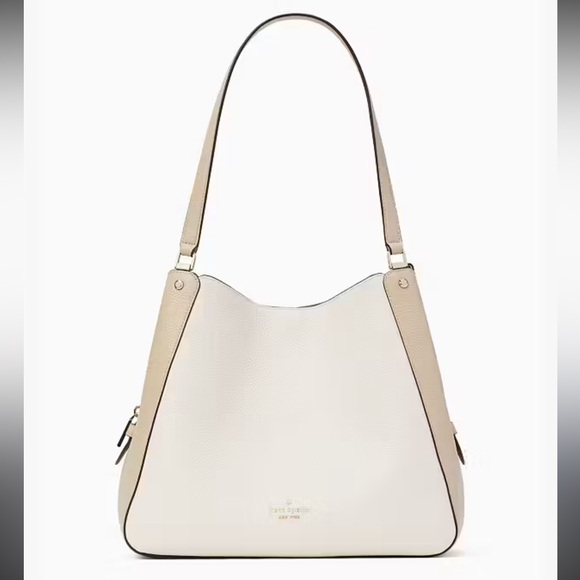 Kate Spade White and Tan Shoulder Bag - Picture 2 of 12